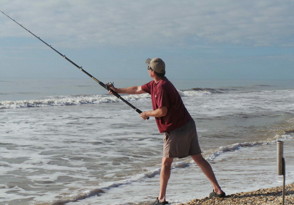what is beach fishing