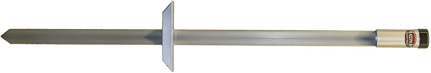Dukes Customs 50" Folding Sand Spike Bank Sticks (4-Pack) For Surf Fishing – 36" Collapsed, Steel