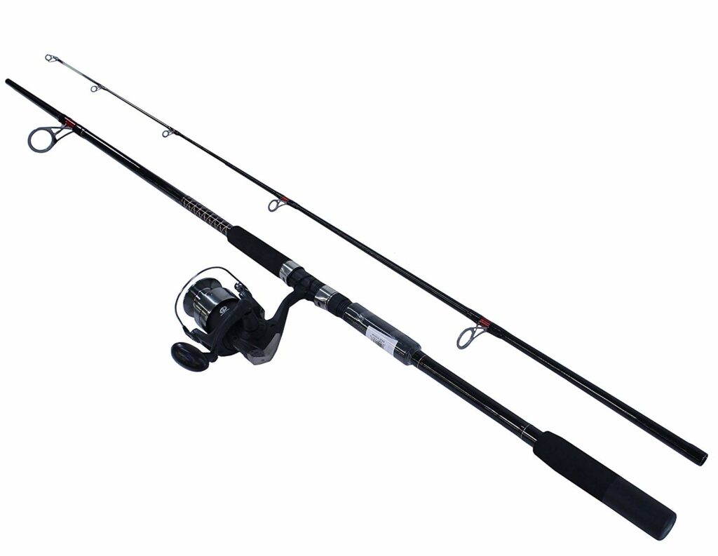 Seahawk Spinning Big Gamer Boat Fishing Rod/1-Piece Fibreglass Rod + Extra  Heavy Action (Deep Sea Fishing)