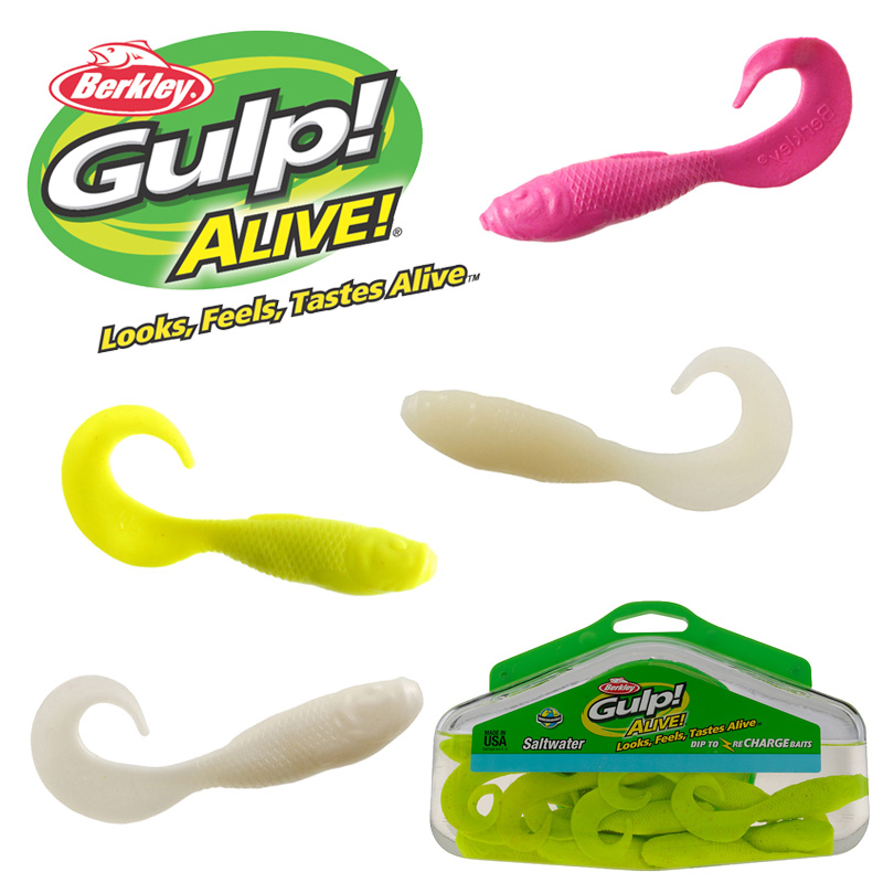 Berkley Gulp swimming mullet