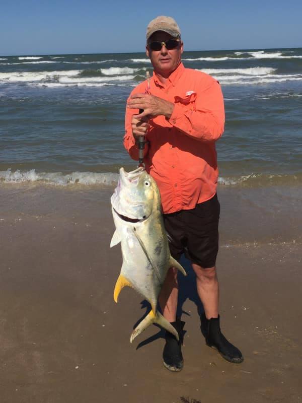 Surf Fishing Padre Island National Seashore (PINS) - Catching Pompano,  Palometa, and Jack Crevalle 