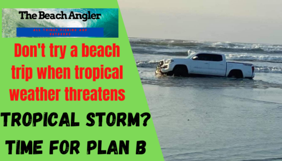 tropical storm - time for plan B