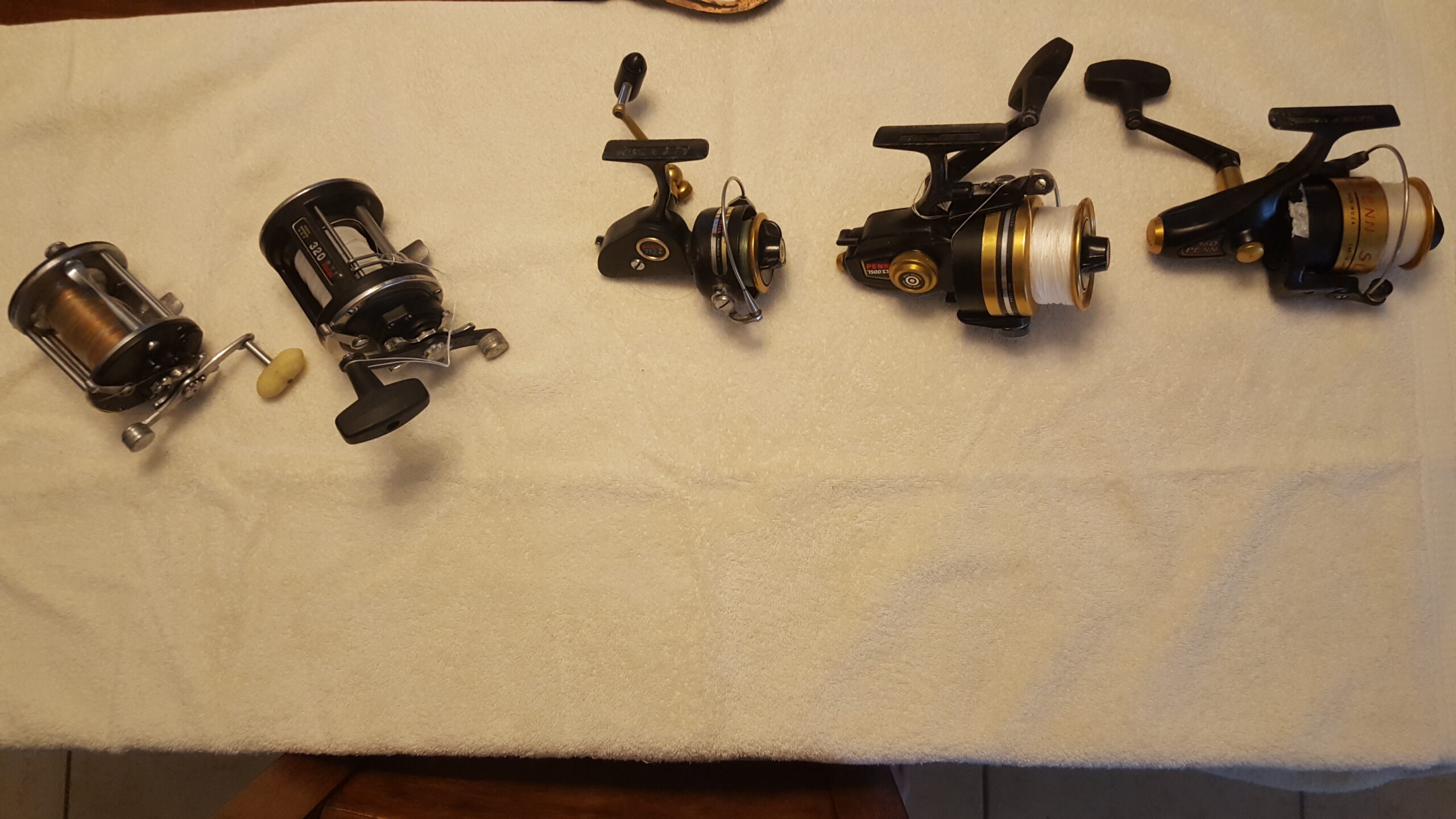 My collection Penn Reels some over 50 years old