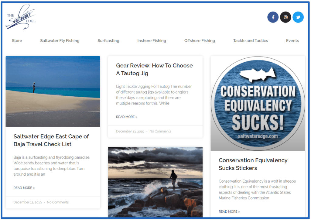 fishing blog