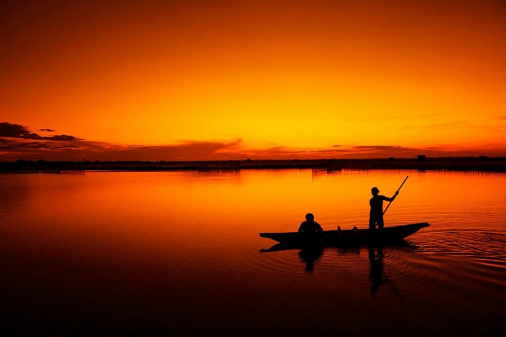 lake fishing