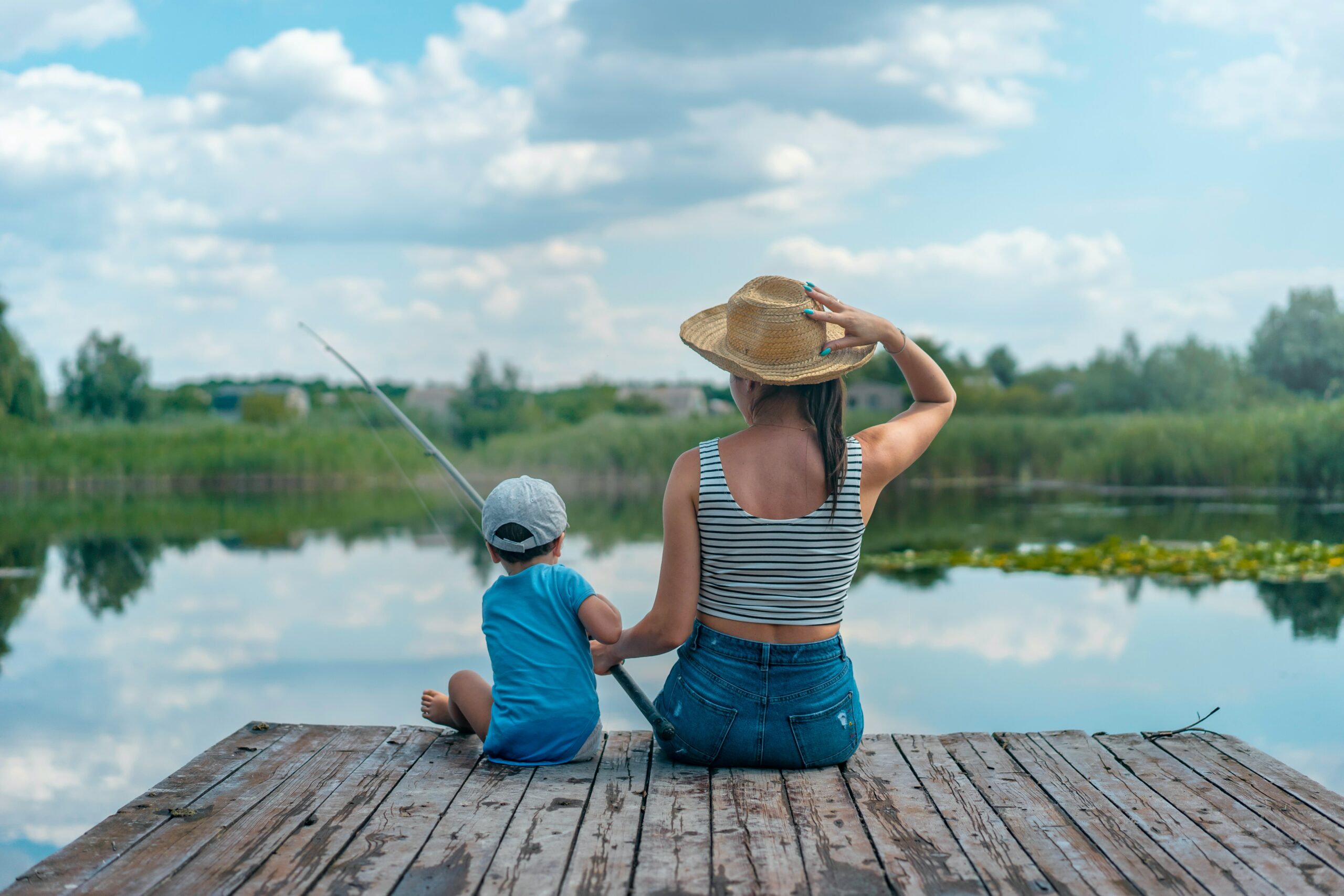 Fishing - start em young