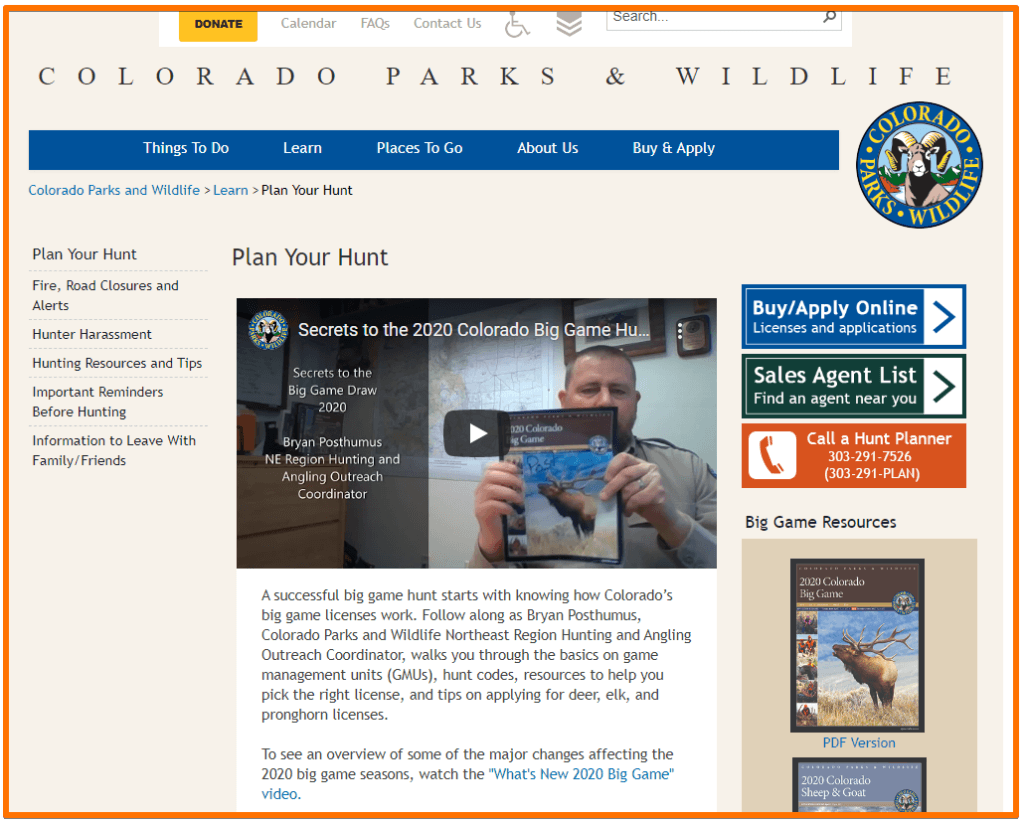 elk hunt - Colorado hunt planner