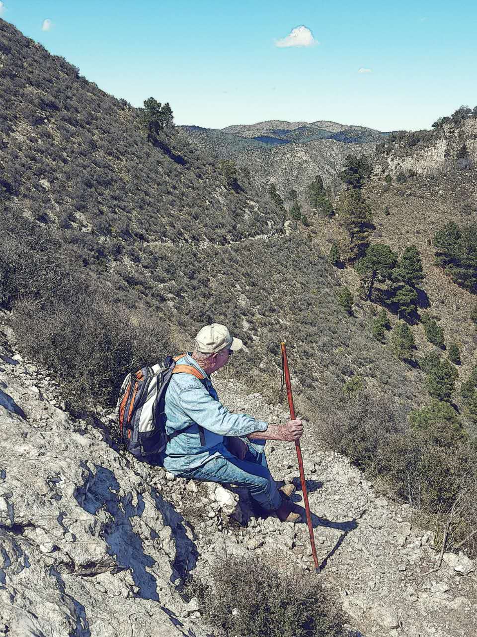 Guadalupe Peak - break time