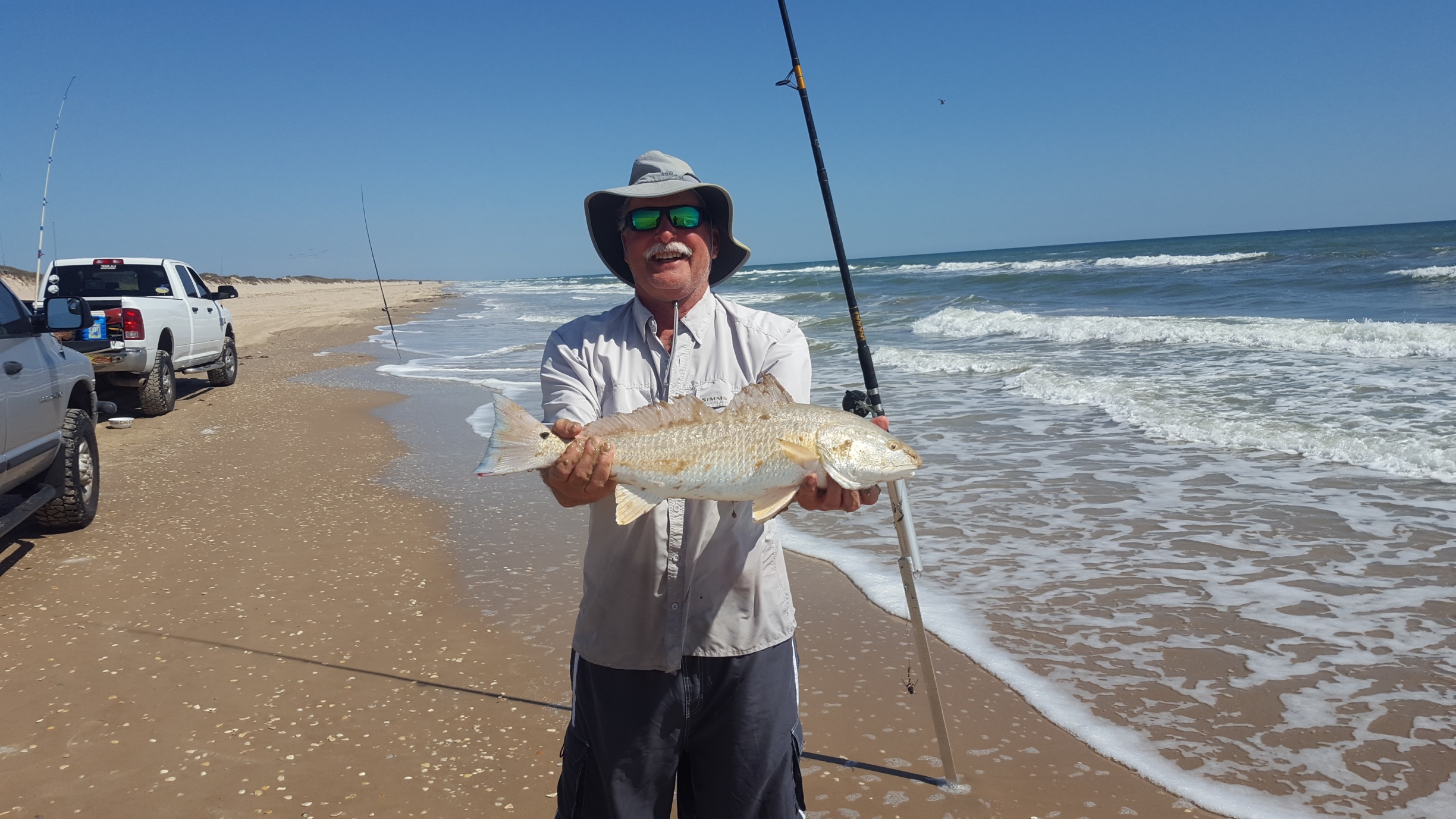 Texas Surf Fishing in spring 2021