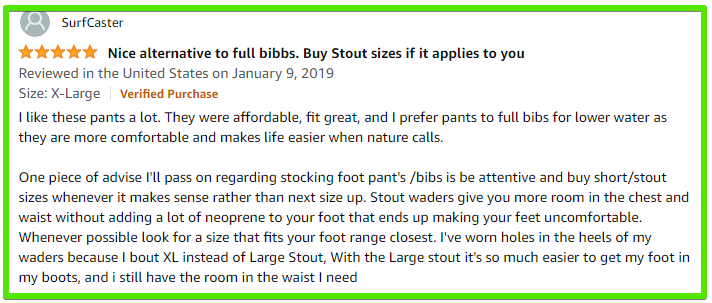 frogg toggs guide pants review