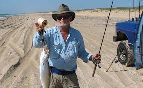 The Late Captain Billy Sandifer with a nice surf speckled trout