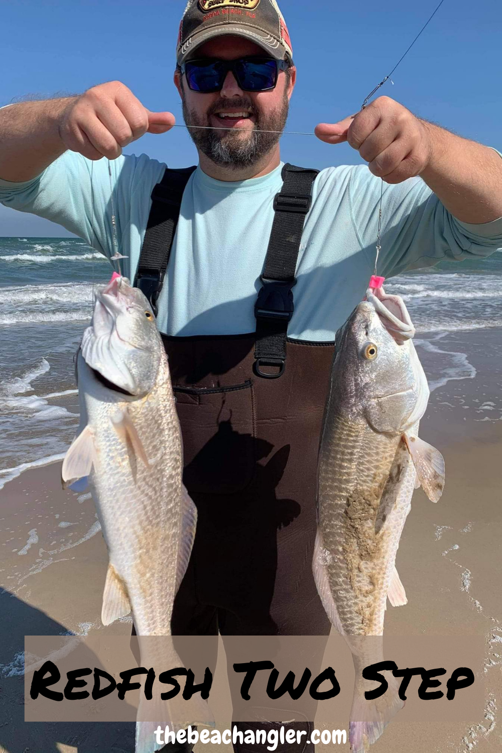 Texas Redfish Double on fishbites