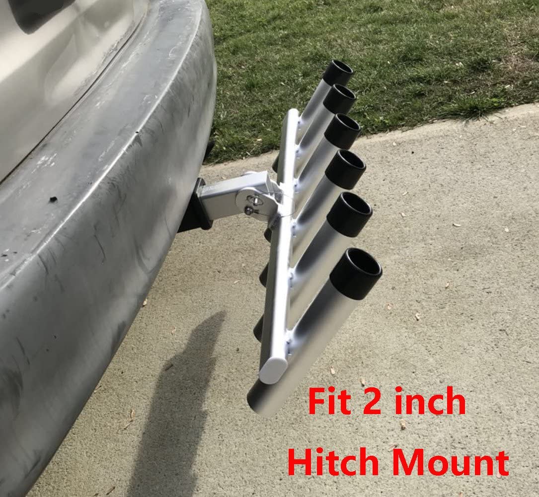 brocraft hitch mount rod rack