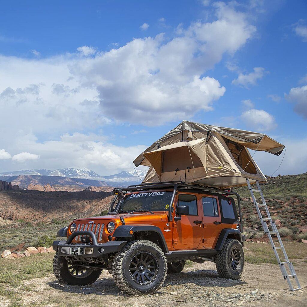 smittybilt overlander XL roof top tent