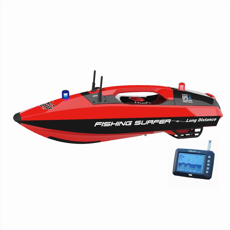 RC Bait Boats for Saltwater- Fishing Surfer vs Aqua Cat - The Beach Angler