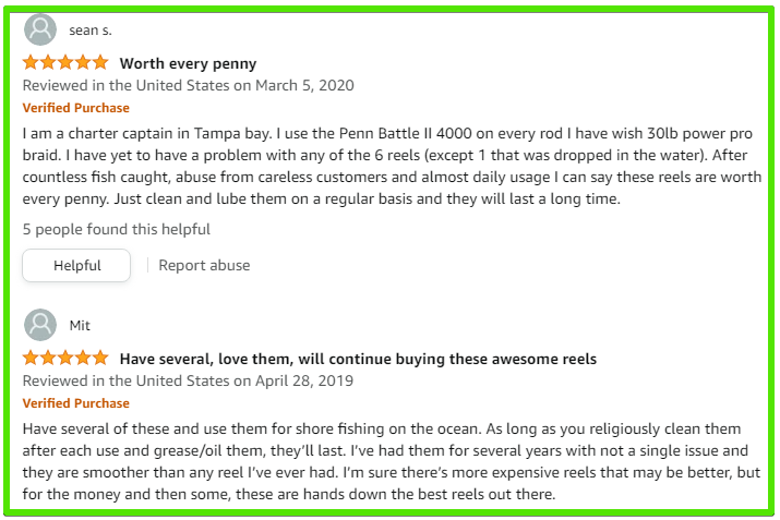 Penn Battle !! customer review