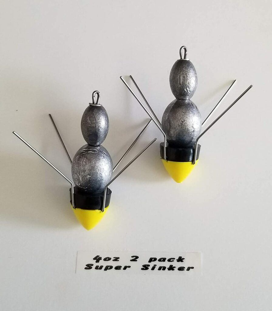 basic surf fishing equipment for beginners - breakaway tackle's surf spider weights