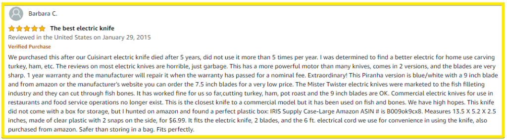 mister twister piranha electric fillet knife review