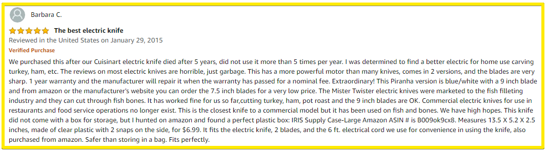 mister twister piranha electric fillet knife review