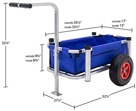 HARBORMATE FISHING CART DIMENSIONS DIAGRAM