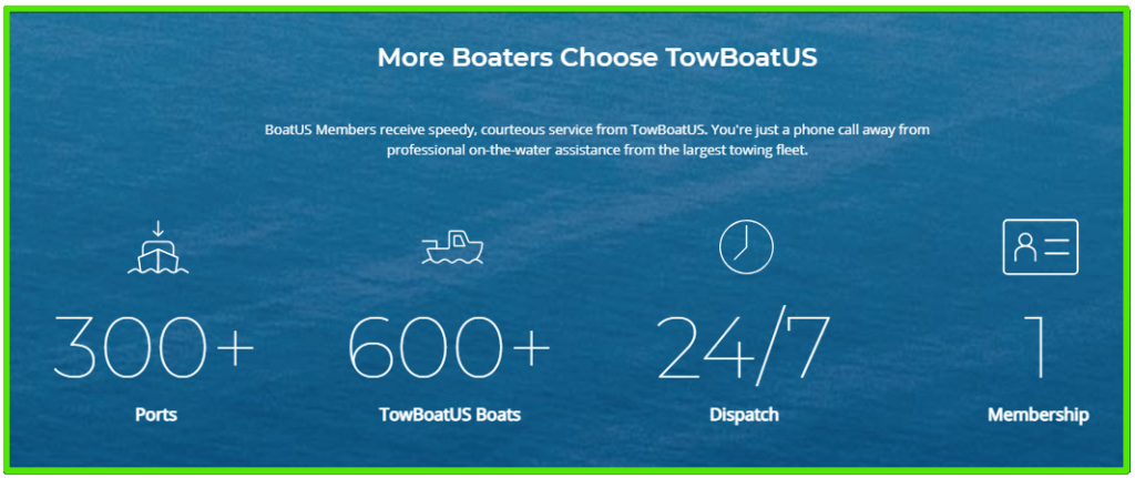 TowBoatUS membership benefits