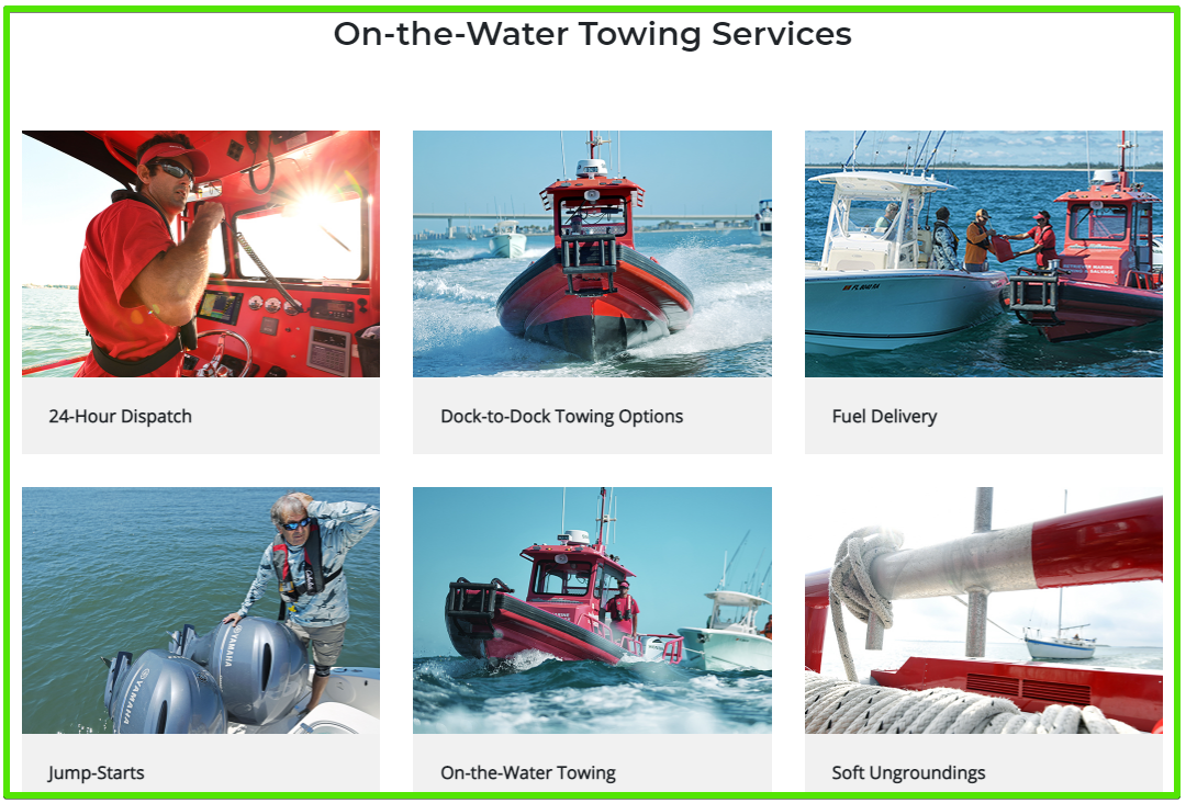 TowBoatUS services - TowBoatUS review