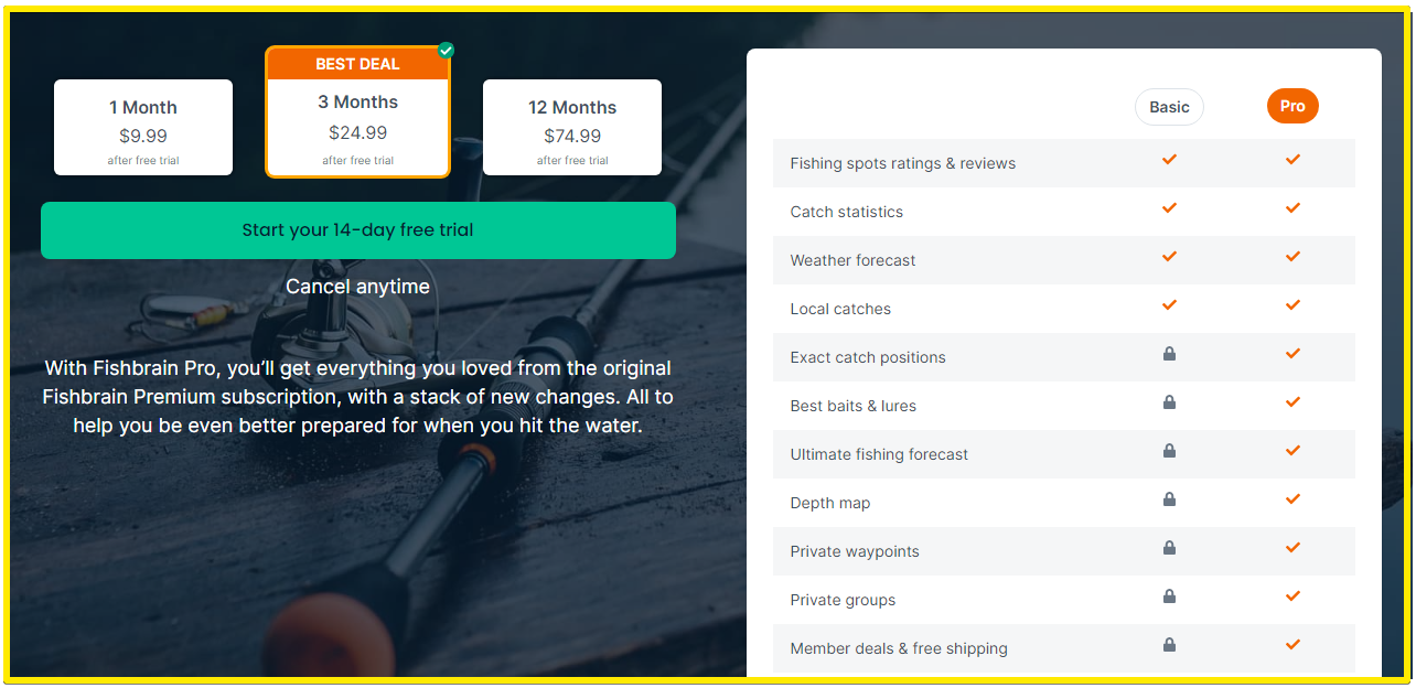 FishBrain Pro App pricing and features - FishBrain App review