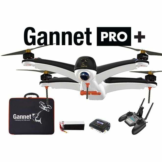 Gannet Pro Plus Drone with included accessories - Gannet Pro Plus Drone Review