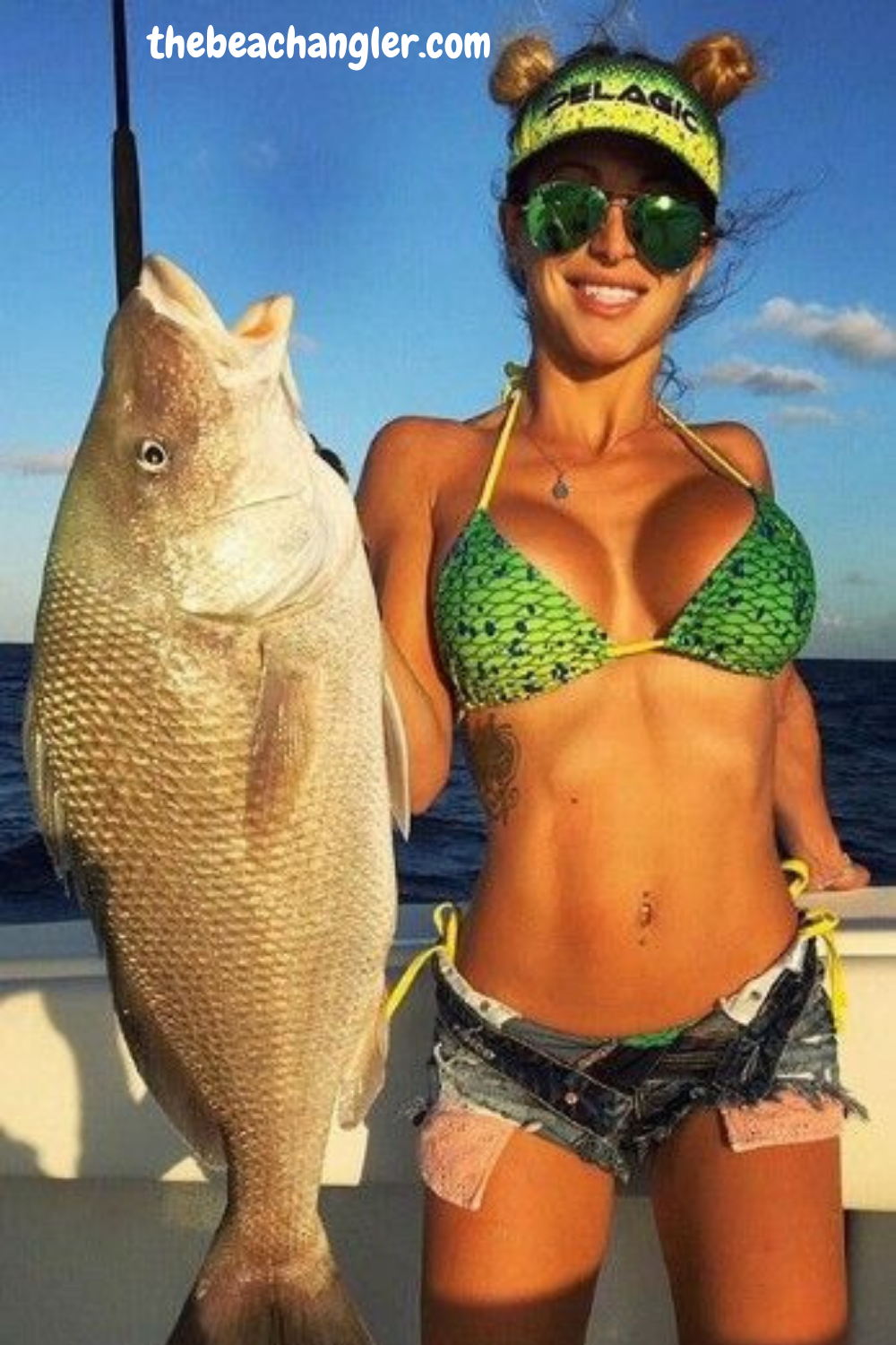 Young Lady with a nice catch offshore - TowBoatUS Review