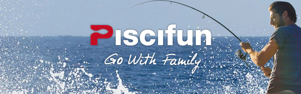 Man hooked up in the surf using a Piscifun spinning reel - piscifun reels review