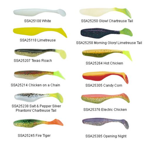 basic surf fishing equipment for beginners - Plastic shad tails the saltwater assasin sea shad