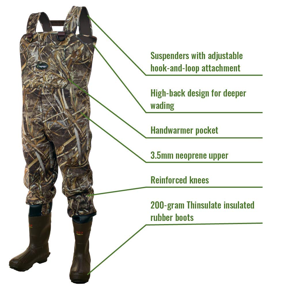 frogg toggs amphib neoprene waders