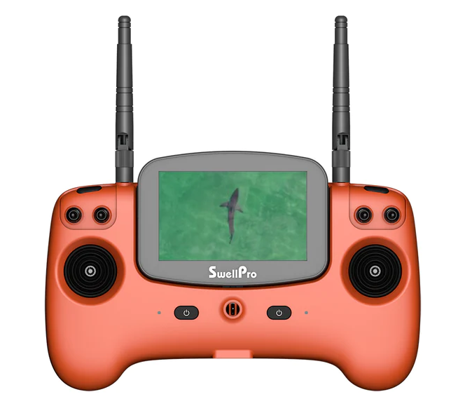 SwellPro Fisherman MAX Remote Controller with built in 5 inch Screen