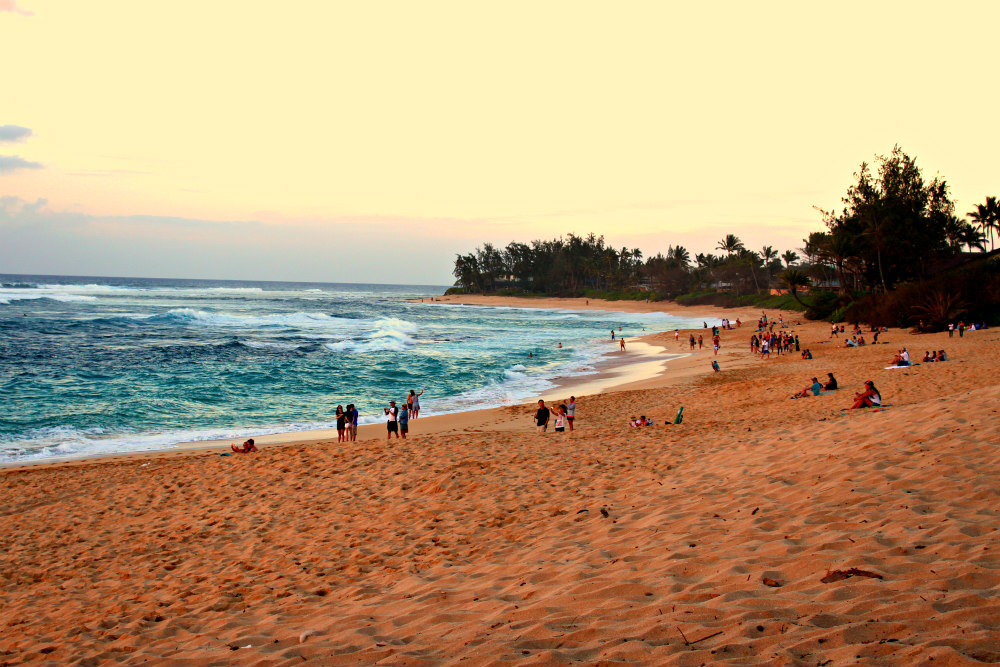 Sunset Beach Oahu, Hawaii - Surf Fishing in Hawaii