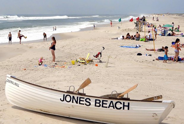 Jones Beach State Park Long Island New York - Surf fishing on Long Island