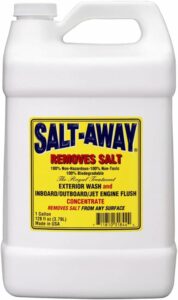 Image of one gallon bottle of Salt-Away salt and corrosion remover