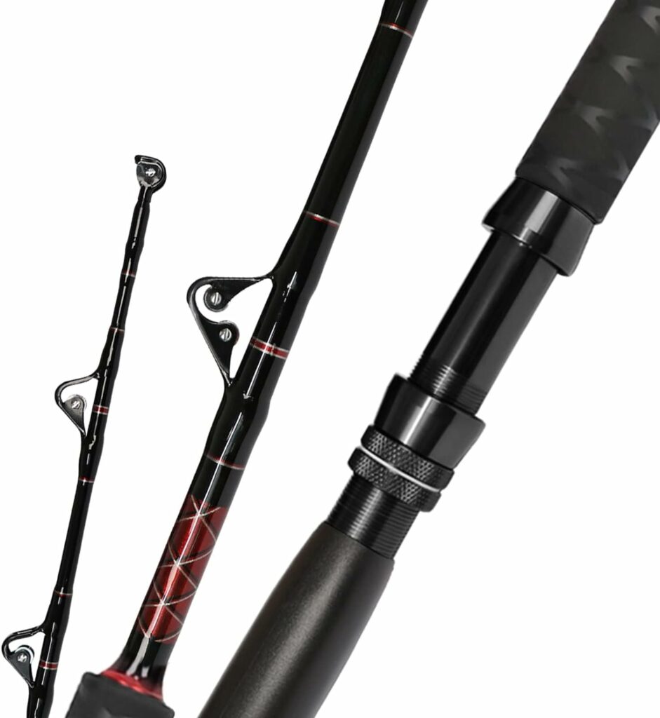 Roller guide fishing rod