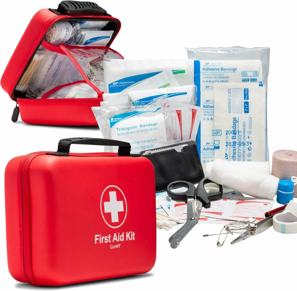 surf fishing safety - waterproof first aid kit for fishing