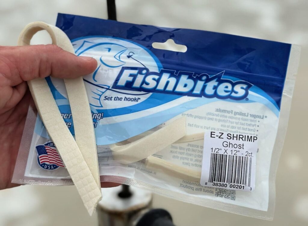 fishbites ghost shrimp strip baits