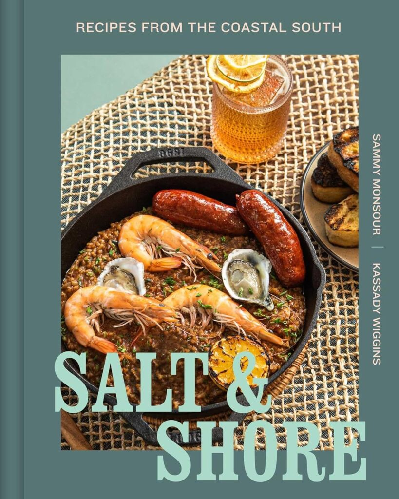 saltwater fishing vs freshwater fishing - cover image of Salt & Shore saltwater fish cookbook