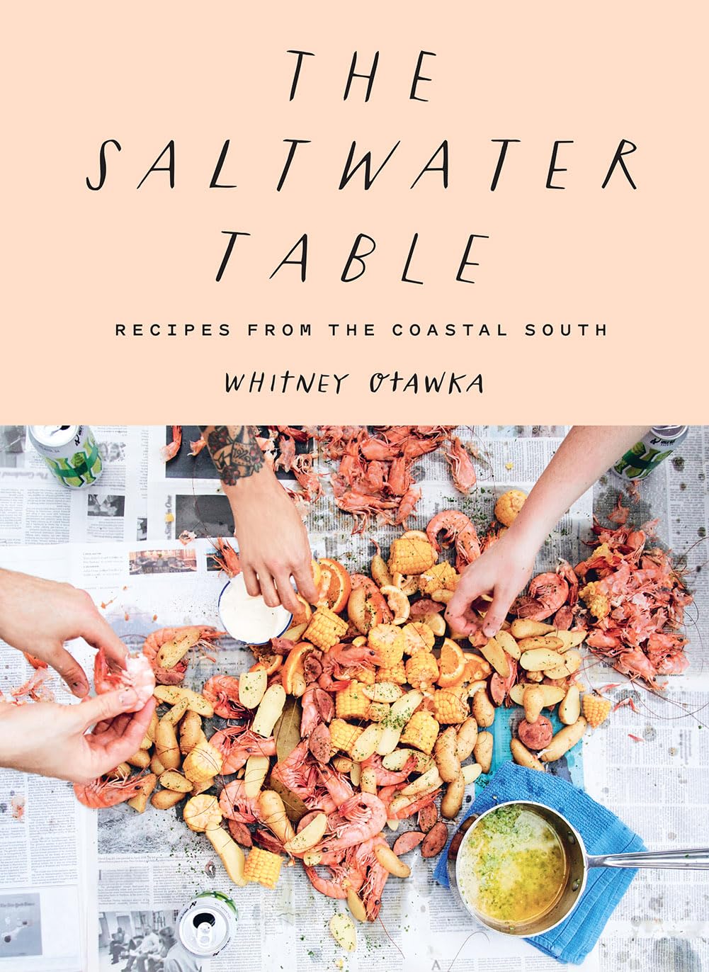Cover image of "The Saltwater Table" cookbook