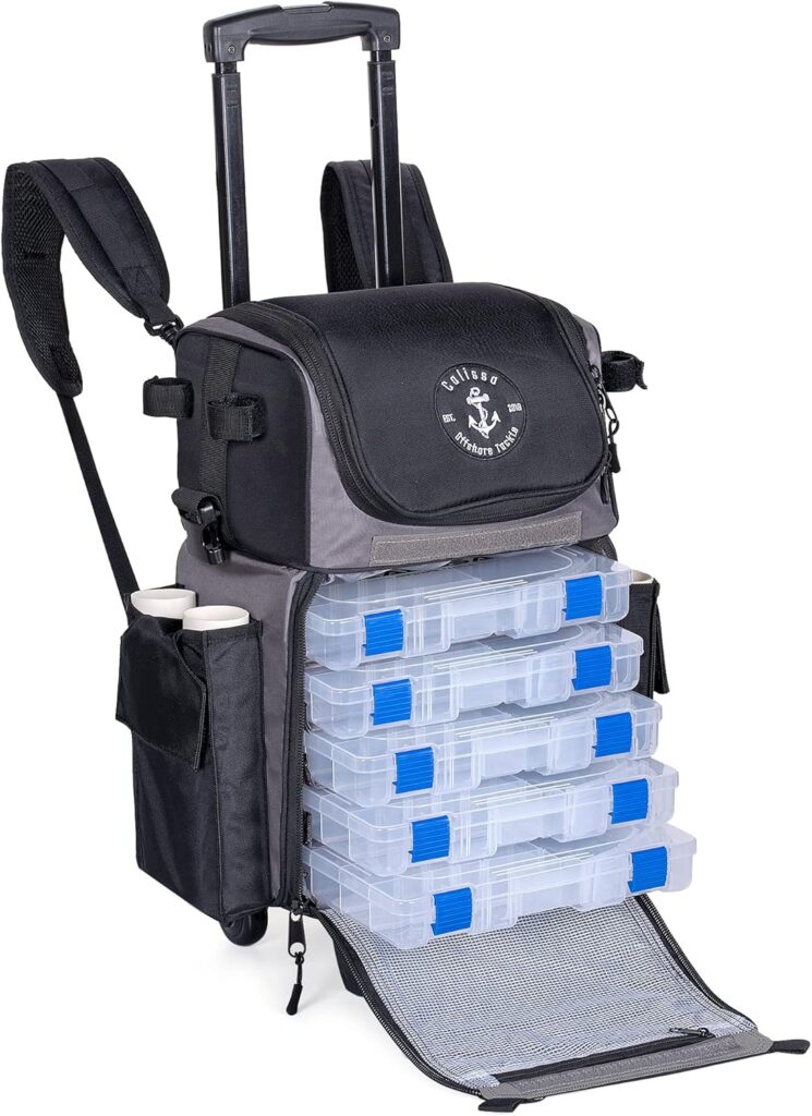 Calissa Offshore rolling tackle box