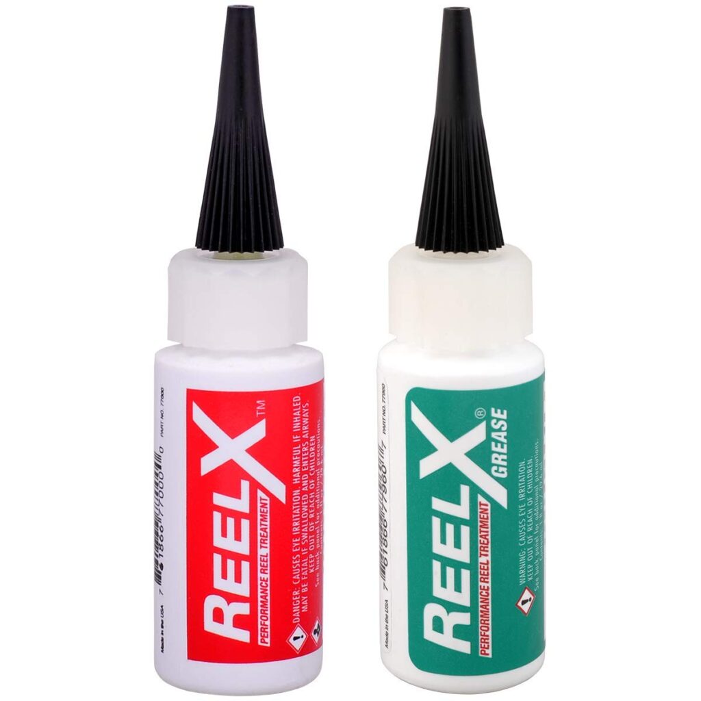 Reel X fishing reel oil and lubricant