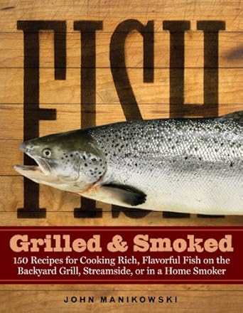 Cover image of the book "Fish Grilled & Smoked".