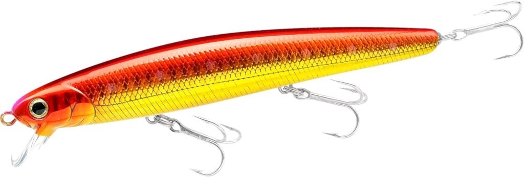 Red and Gold Lucky Craft Flash Minnow