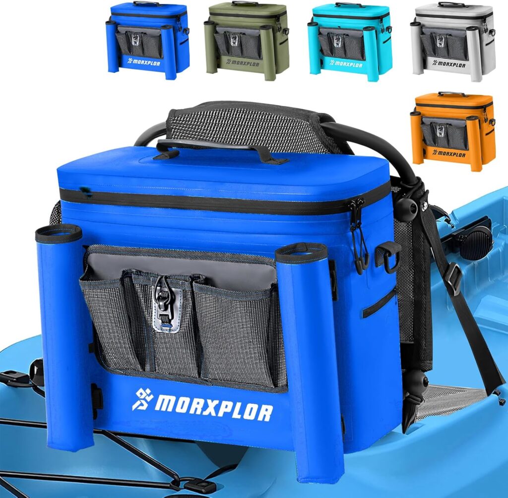 Kayak Cooler with rod holders.