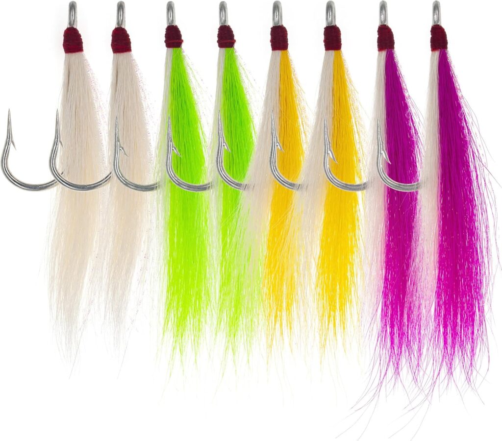 Bucktail Teasers for saltwater lures