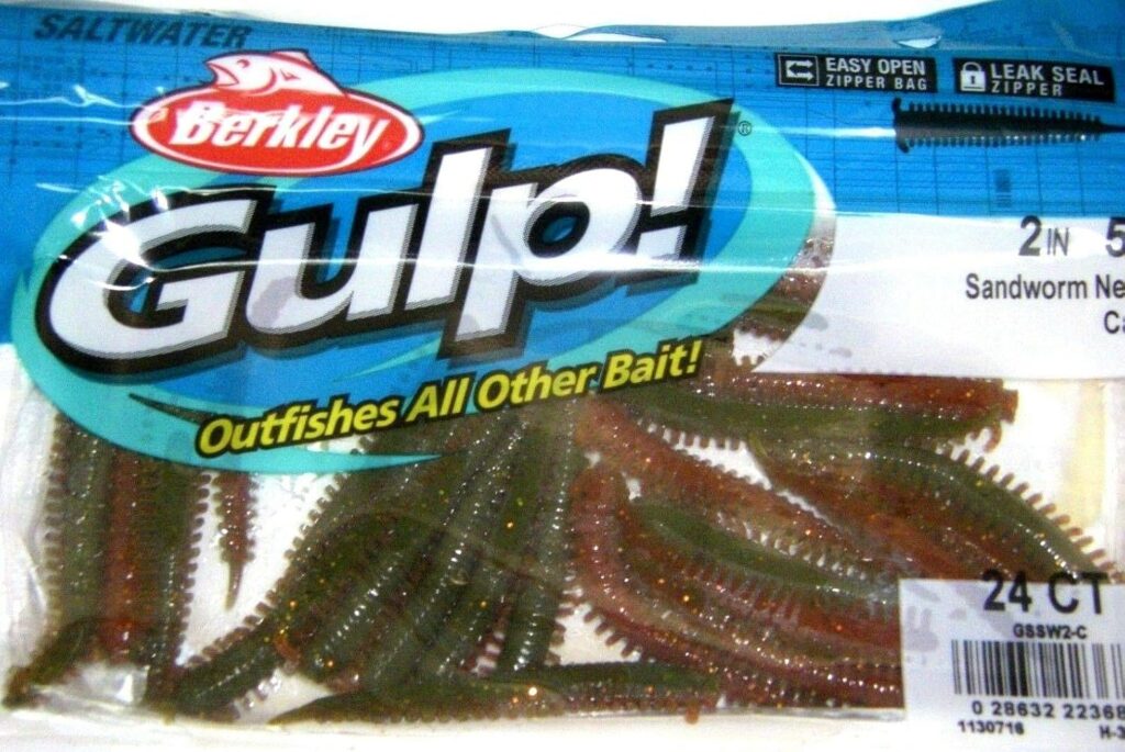 Berkley Gulp 2in Sandworm baits