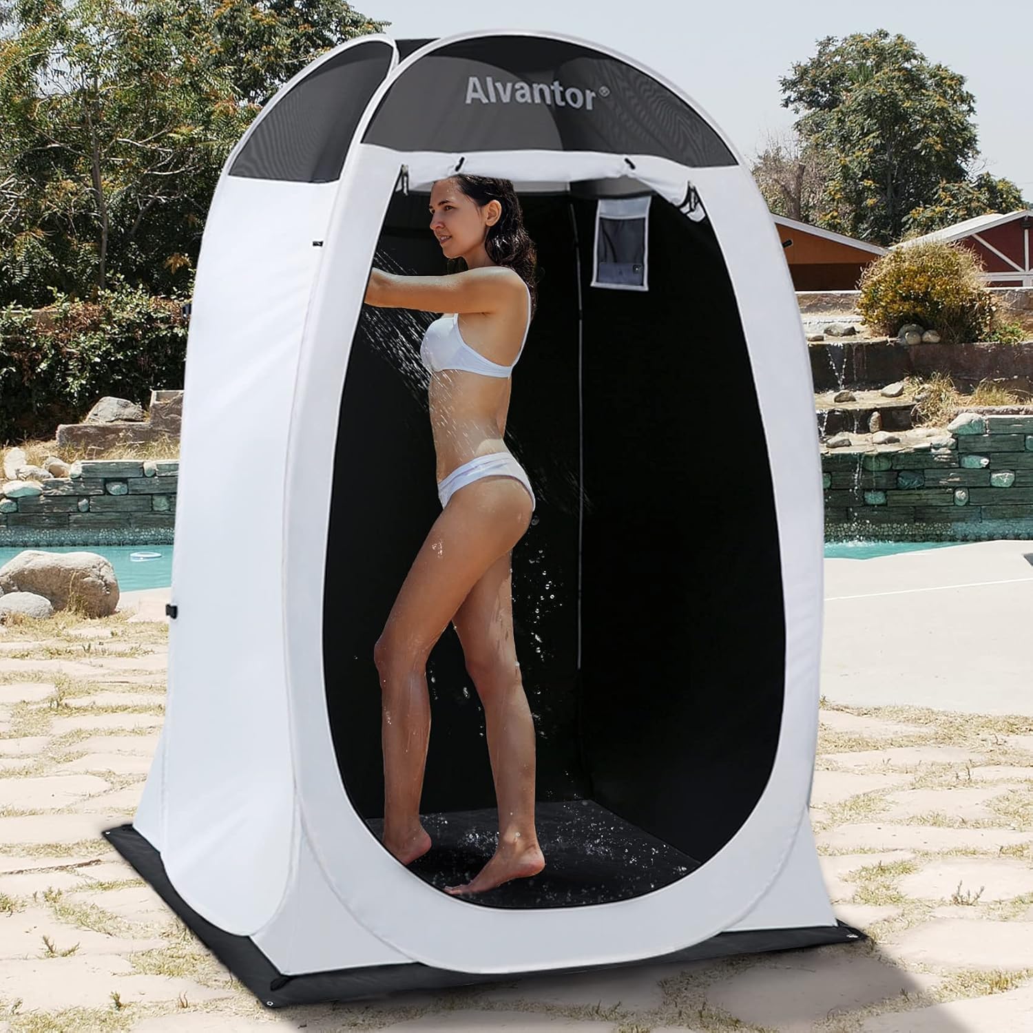 Alvanator Popup Shower Tent